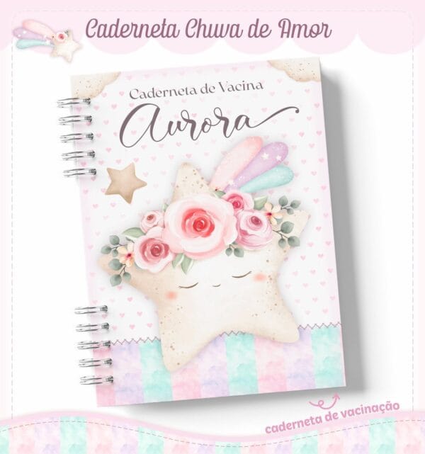 Caderneta de Vacina Chuva Amor