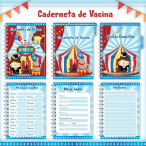 Caderneta de Vacina Circo Menino