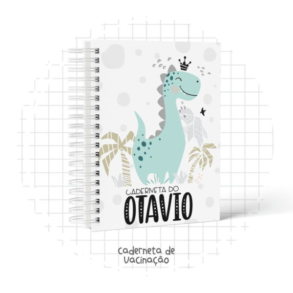 Caderneta de Vacina Dino Baby