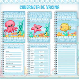 Caderneta de Vacina Fundo do Mar - Arquivo Digital 8 Caderneta de Vacina Fundo do Mar - Arquivo Digital