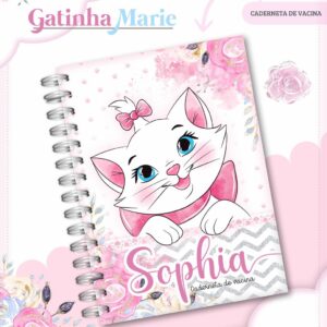 Caderneta de Vacina Gatinha Marie