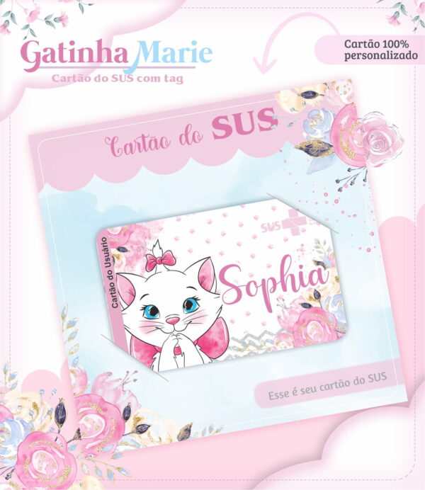 Caderneta de Vacina Gatinha Marie