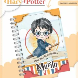 Caderneta de Vacina Harry Potter 10 Caderneta de Vacina Harry Potter