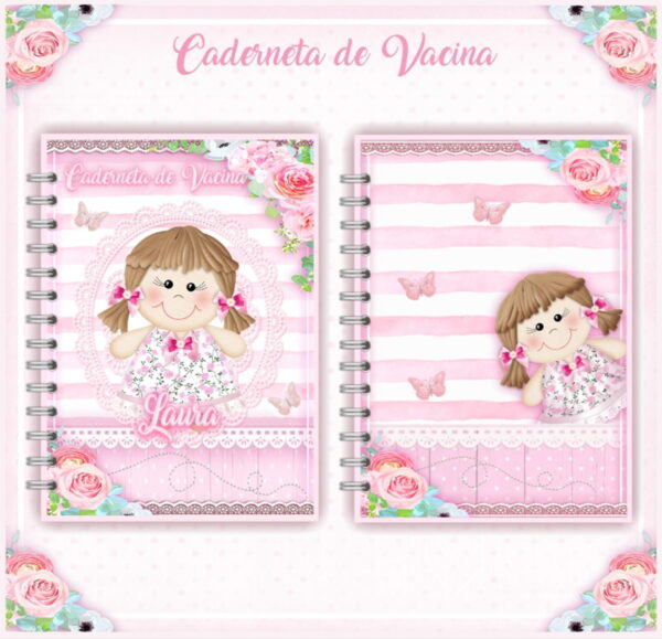 Caderneta de Vacina Jardim das Bonecas