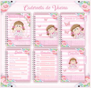 Caderneta de Vacina Jardim das Bonecas