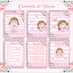 Caderneta de Vacina Jardim das Bonecas