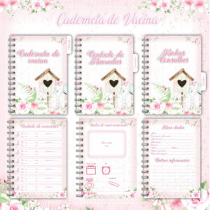 Caderneta de Vacina Jardim Rosa