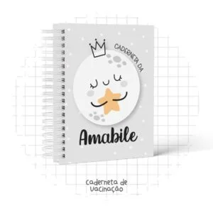 Caderneta de Vacina Lua Menina
