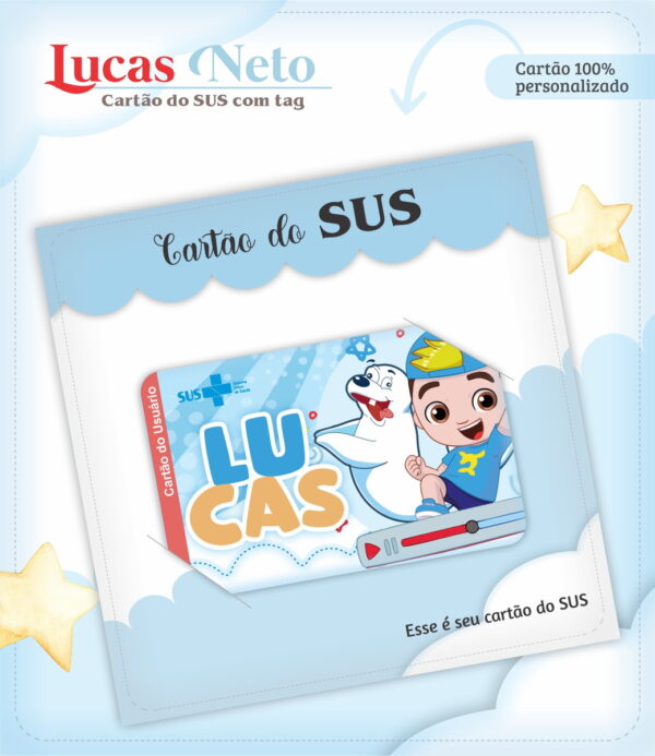 Caderneta de Vacina Luccas Neto