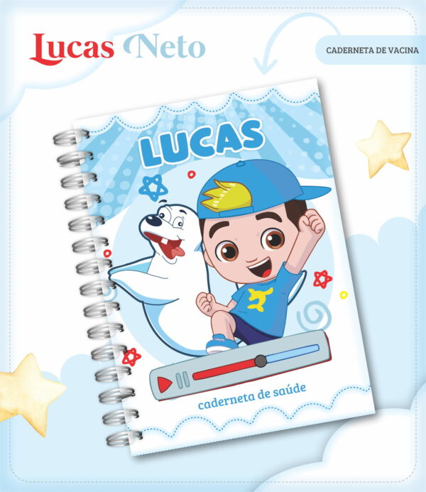 Caderneta de Vacina Luccas Neto
