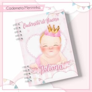 Caderneta de Vacina Menininha Baby