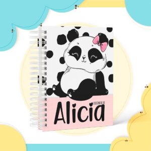 Caderneta de Vacina Panda Menina