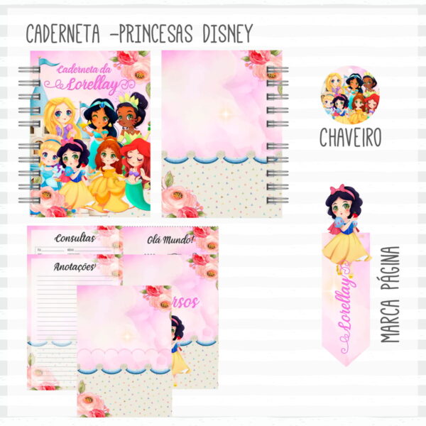 Caderneta de Vacina Princesas
