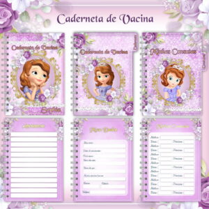 Caderneta de Vacina Princesinha Sophie - Arquivo Digital