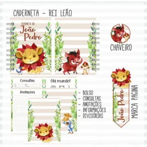 Caderneta de Vacina Rei Leão- Arquivo Digital 9 Caderneta de Vacina Rei Leão- Arquivo Digital