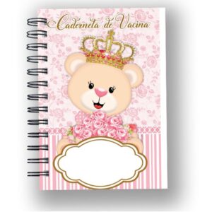 Caderneta de Vacina Ursa Princesa