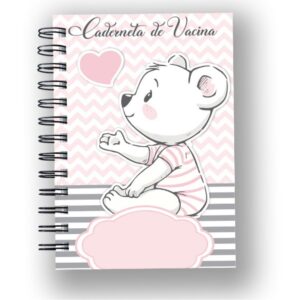 Caderneta de Vacina Ursa Rosa