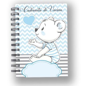 Caderneta de Vacina Urso Azul