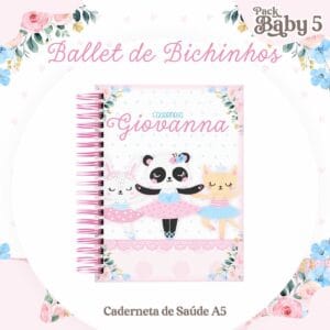 Caderneta de Vacinação Ballet de Bichinhos