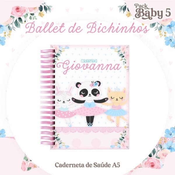 Caderneta de Vacinação Ballet de Bichinhos