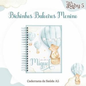 Caderneta de Vacinação Baloeiros Menino