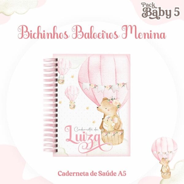 Caderneta de Vacinação Bichinhos Baloeiros