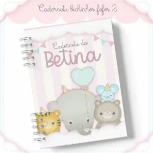 Caderneta De Vacinação Bichinhos Fofos 23 Caderneta De Vacinação Bichinhos Fofos