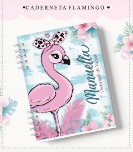Caderneta De Vacinação Flamingo