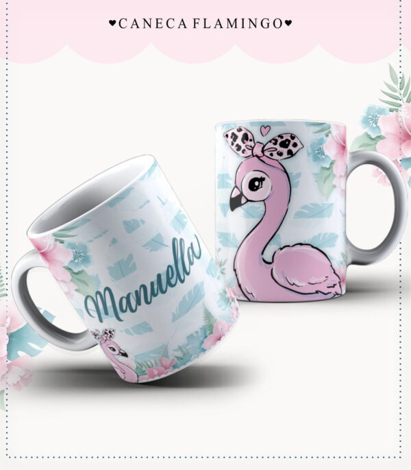 Caderneta De Vacinação Flamingo