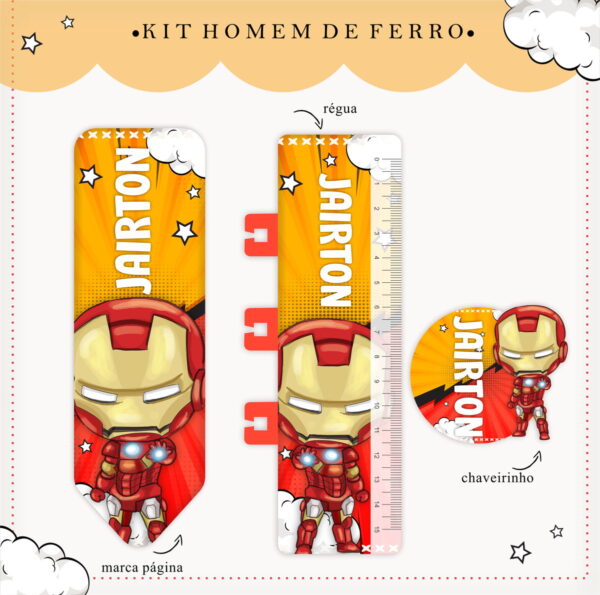 Caderneta De Vacinação Homem De Ferro