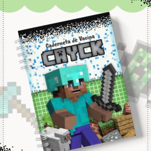 Caderneta De Vacinação Minecreft