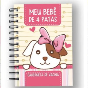 caderneta vacina e registros momentos dog femea 1