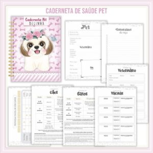 Caderneta Vacina Pet Cachorrinha 2