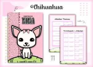 Caderneta Vacina Pet Chihuahua