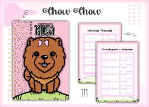 Caderneta Vacina Pet Chow Chow