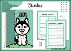 Caderneta Vacina Pet Husky Macho