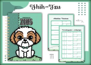 Caderneta Vacina Pet Shihtzu Macho