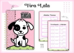 Caderneta Vacina Pet Vira Lata P/B