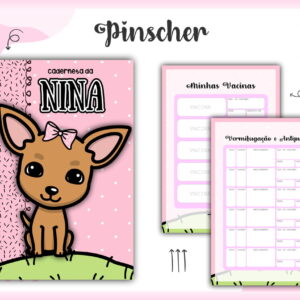 caderneta vacina pinscher arquivo digital papel e cia