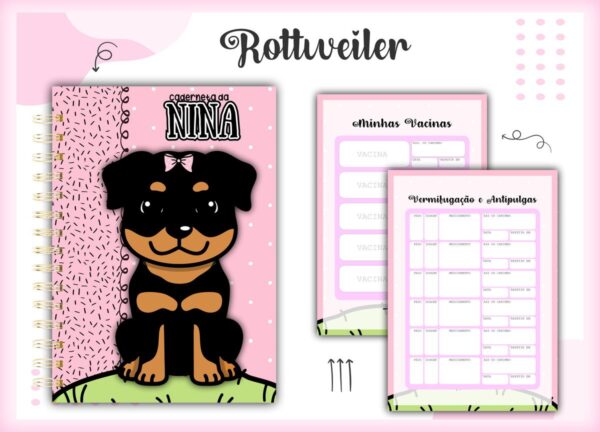 Caderneta Vacina Rottweiler