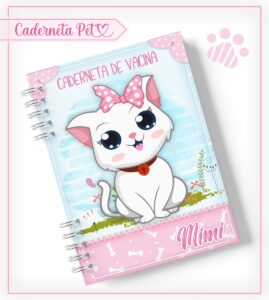 Caderneta Vacinação Pet Gatinha