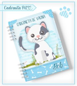 Caderneta Vacinação Pet Gatinho