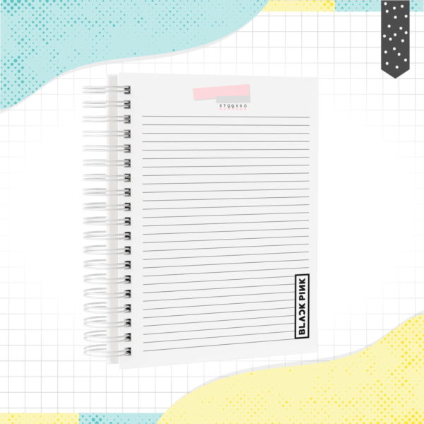 Caderno A5 Black Pink