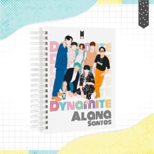 Caderno A5 BTS