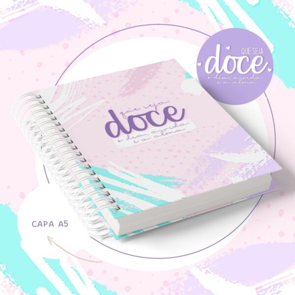 Caderno A5 Seja Doce