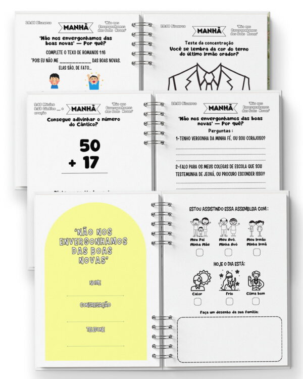 Caderno Atividades Assembleia Infantil