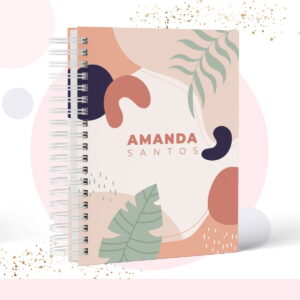 Caderno Capa Geométrica - Modelo 10