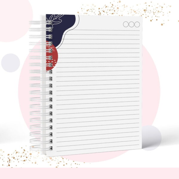 Caderno Capa Geométrica - Modelo 2