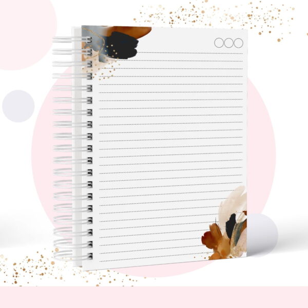 Caderno Capa Geométrica - Modelo 5