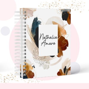 Caderno Capa Geométrica - Modelo 5